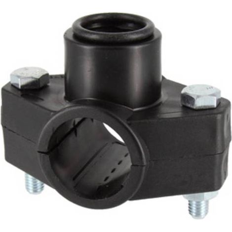 RACCORDO POLIPROP PRESA A STAFFA D 20MMX1/2 FEM