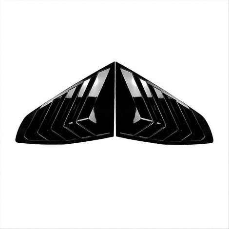 Garniture de volets, persiennes et stores de lunette arrière pour noir brillant (1/5)