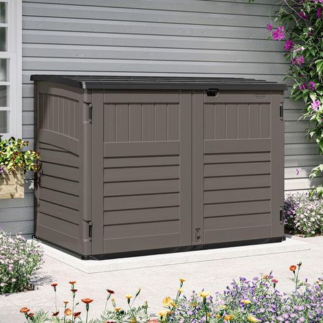 Suncast Stow-Away Large Store - Stone Grey (1/5)