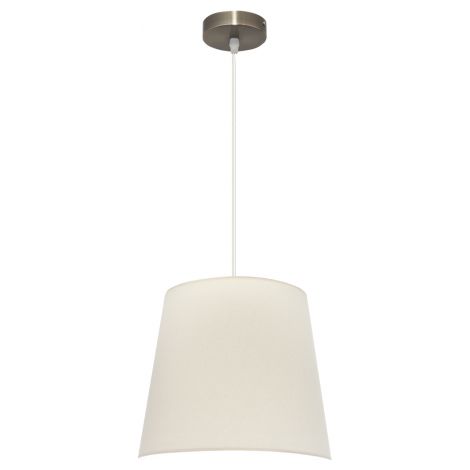 Lampara Colgante Maldivas 1xe27 Cuero/sancho Reg.35d de FABRILAMP.