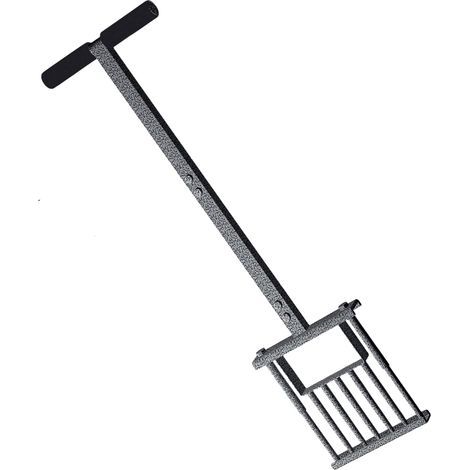 Aérateur de Gazon Aérateur À Poignées pour Jardin - Outil Manuel à Pointes pour Perçage du Sol, de Gazon et Aération pour l'Entretien du Jardin et de la Pelouse (1/5)