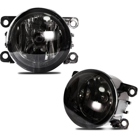 Nebelscheinwerfer – 2er-Set – Getönte Linsen und wasserdichtes Gehäuse – Leistungsstarke H11-Beleuchtung – Für Renault, Dacia, Peugeot, Ford – Kompatibel mit vielen Modellen (1/5)