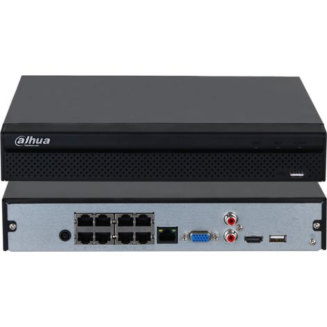 Dahua Nvr 8 canali PoE Lite NVR2108HS-8P-4KS3