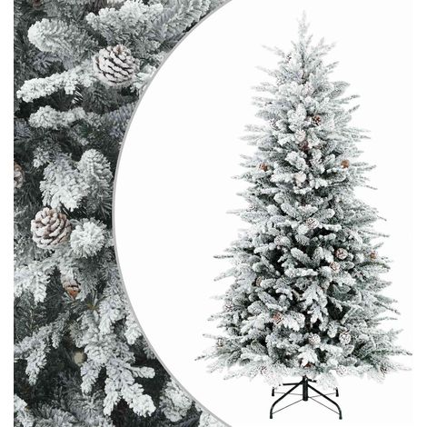 Árbol de Navidad artificial con ramas articuladas 150 cm vidaXL (1/5)