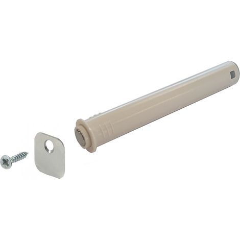 Druckschnäpper mit Magnet Weiß 75 x 40 mm - pro Stück (1/2)
