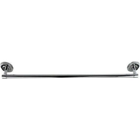 Cleafe - Porta Asciugamani In Acciaio A Parete Bagno Fissaggio Con Viti Colla 40cm 69195 - (1/2)