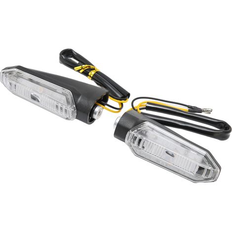 Clignotants LED Moto Indicateurs Ambre Chaud Compatible CMX 300 500 CRF 250L MSX 125 SF Grom Feux De Signalisation Moto (1/5)