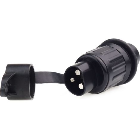 Anhängerstecker, 3-poliger elektrischer Anschluss, 3-polig, amio-02389 (1/2)