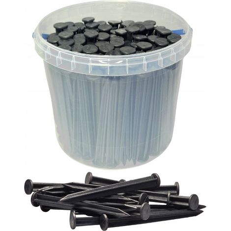 Piquets pour agrotextile Polonais 15 cm forts 150 pièces (1/4)