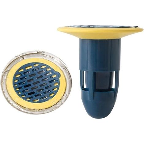 Siphon de sol 3 couches anti-odeurs – Drainage efficace pour douche et salle de bain – Compatible tuyaux 3,7 à 7,5 cm – Installation facile (1/5)