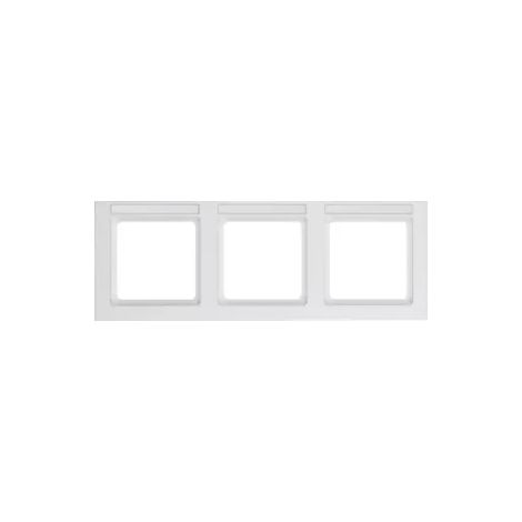 Berker Rahmen 3f. pws samt m.Beschriftungsfeld 10236099 (1/2)