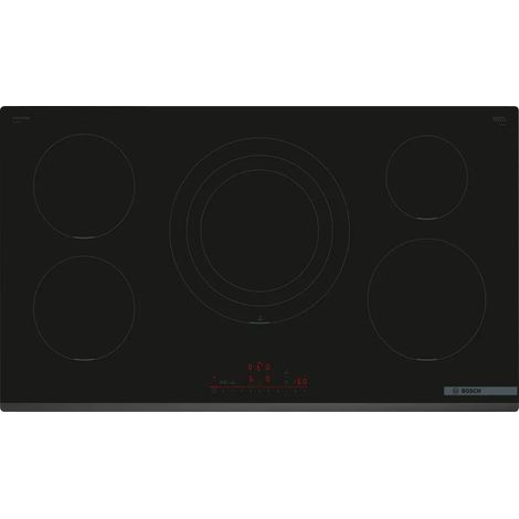 Bosch Serie 6 PIV931HC1E plaque Noir Intégré 90 cm Plaque avec zone à induction 5 zone(s)