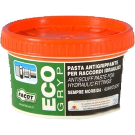 Pasta verde sigillante ecogryp per raccordi barattolo 400gr Facot