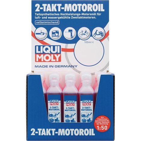 Huile moteur 2 temps LIQUI MOLY 100ml bouteille graduee (1/2)