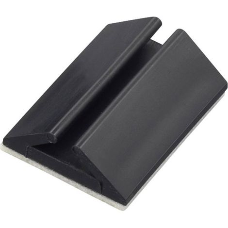 TRU COMPONENTS  Kabelhalter  93013c919c Bündel-Ø-Bereich 2.50 bis 3.50 mm   Schwarz 1 St.