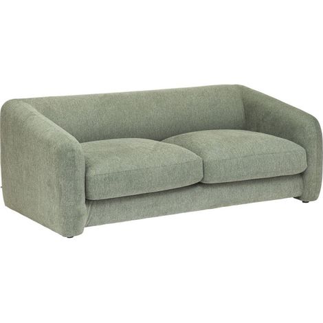Canapé 3 Places Convertible "Guppy" 198cm Vert Cèdre (1/4)