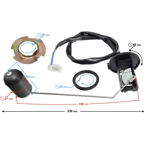 Sensore livello carburante B-Max (1/2)