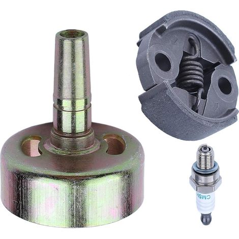 Pignon de tambour d'embrayage à 7 dents Bougie pour moteur Honda GX25 25cc 4 temps Taille-haie (1/5)