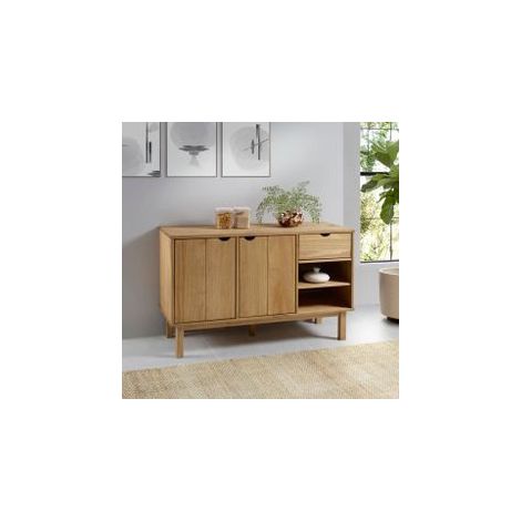 Buffet OTTA 114x43x73,5 Bois massif de pin (1/5)