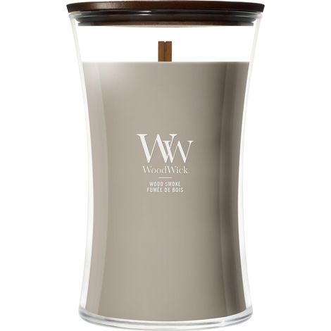 Bougie parfumée Grande bougie sablier Feu de bois Cadeaux parfaits pour femmes (1/5)