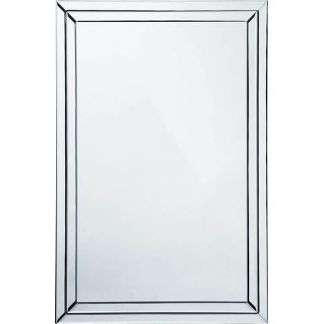 Premier Housewares Bevelled Clear Edge Wall Mirror