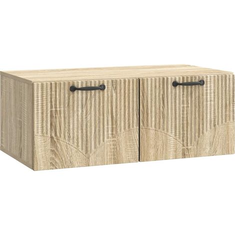 Maison Exclusive - Mobile Porta TV da Muro Rovere Sonoma 78,5 x 41 x 30 cm (1/5)
