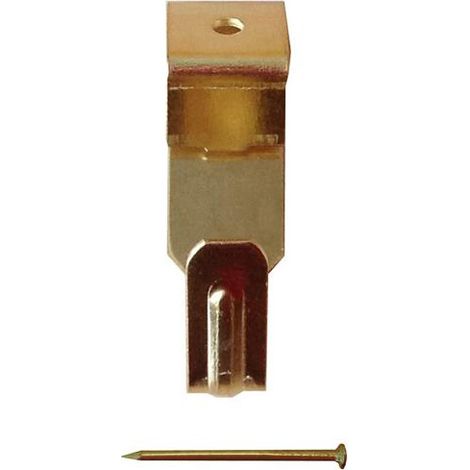 GANCIO PER QUADRO X N. 2 ACC OTTON C/SPILLO 10 PZ- DIESSE- 15,0 pz