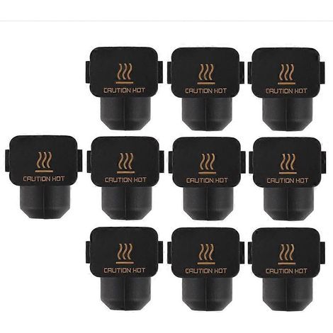 Lot de 10 chaussettes en silicone Bambu Lab A1 Mini, housse de protection pour hotend, étui isolant pour une impression 3D améliorée (1/5)