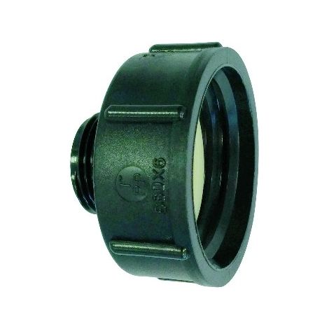 ADATTATORE FM IN PP CON GUARNIZIONE IN EPDM Att. Serbatoio 75x2 Fil. GAS BUCCH
