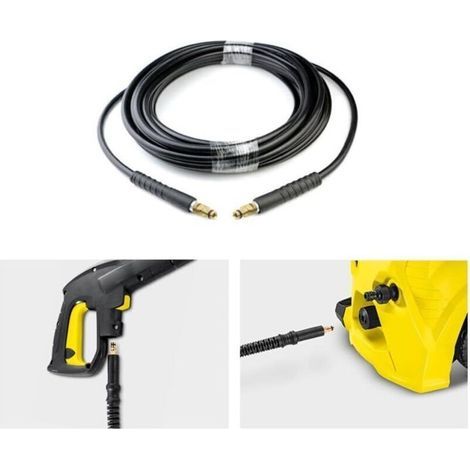Tuyau d'extension de tuyau de rechange haute pression pour nettoyeur haute pression Karcher K Series K2 K3 K4 K5 K6 K7 - 15M (1/5)