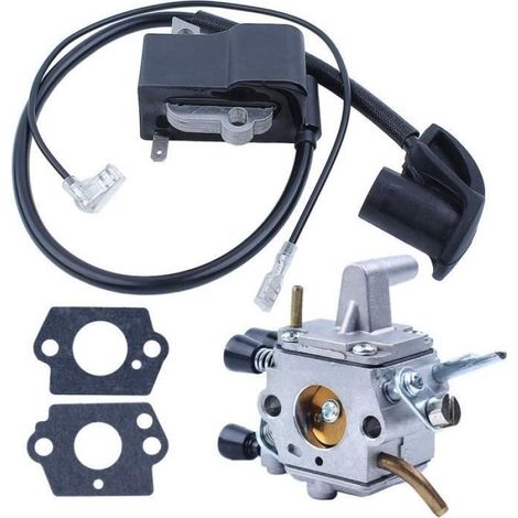 Bobine D'allumage - Avec Câble D'allumage - Pour Débroussailleuse Stihl FS120 FS200 FS250 FS300 FS350 - Kit De Remplacement ×1 (1/4)