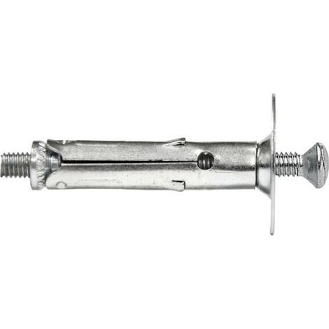 MINI TASSELLO VITE E RONDELLA D 6 MM ACC ZINCOCR 100 PZ