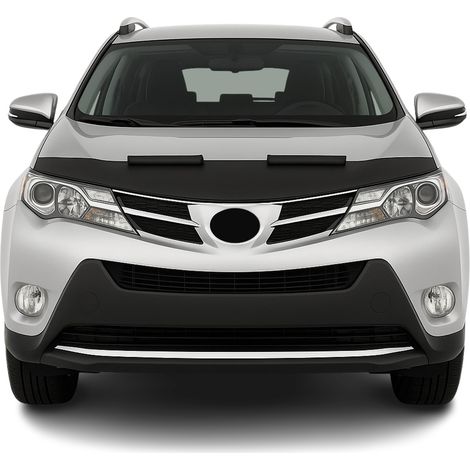 Protège Capot Compatible avec Toyota RAV4 2013 à 2015, Bra de Capot Protection, Noir (1/5)