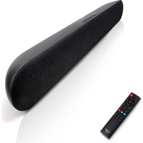 Haut-Parleur TV stéréo HSB 70 avec Bluetooth, Puissance de Sortie 60 W, AV in, HDMI Arc, Lecteur multimédia USB 2.0, Support Mural, télécommande Infrarouge (1/5)