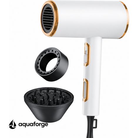 Sèche cheveux sans balais 1500 W air chaud froid avec diffuseur (1/5)