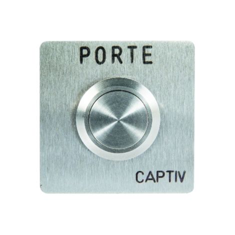 Bouton poussoir sortie no/nf 40x40 ''porte URMET BA/OF40 (1/2)