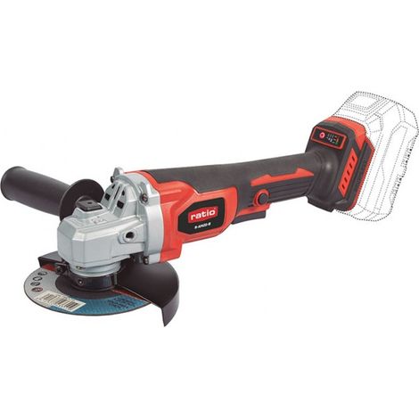 RATIO 7994X416 - Amoladora angular batería RATIO ProSeries R-AM20-B ø 115 mm