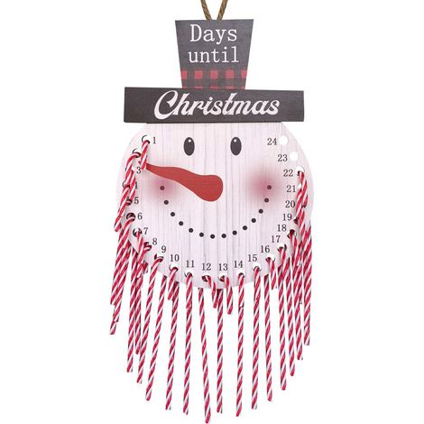 Adventskalender mit Countdown-Funktion: 24 Tage bis Weihnachten – wiederverwendbarer Kalender (1/2)