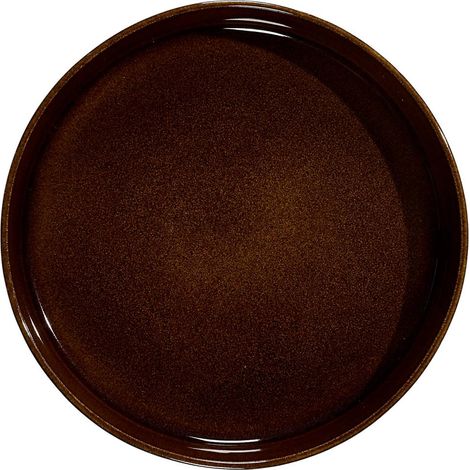 Lot de 6 Assiettes Creuses "Ysia" 20cm Marron (1/4)