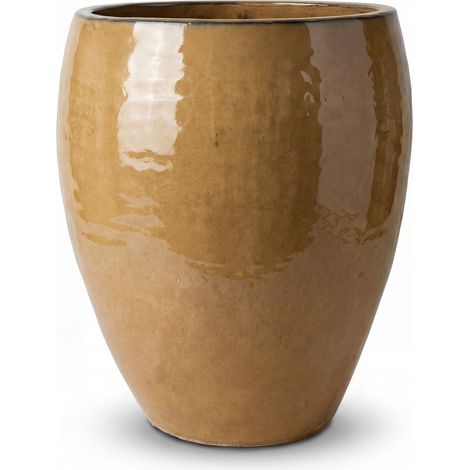 Vaso POSEIDON 46x55cm miele ambrato