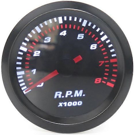 52mm 12V Universal-Drehzahlmesser für Autos (modifiziert) (1/4)