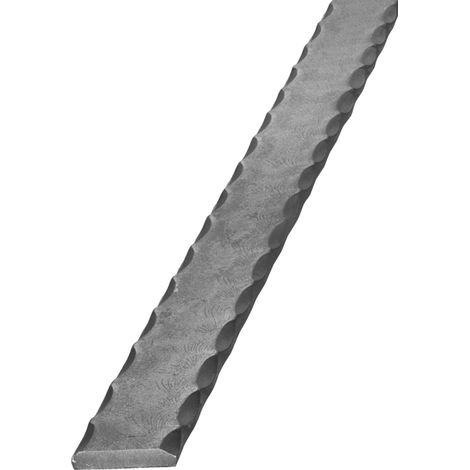 Corrimano piatto martellato - Lunghezza 3m larghezza 50mm spessore 8mm - Ferro battuto per saldatura (1/2)