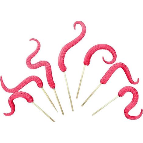 Décoration végétale tentaculaire, plante pieuvre, art tentaculaire, décoration intérieure de jardin, ornements végétaux rouges (1/5)