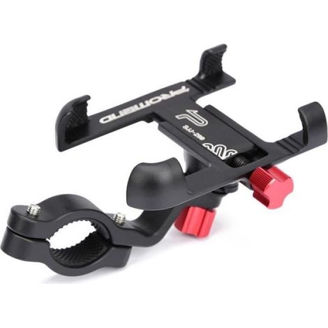 Supports voiture,Support de téléphone portable en aluminium pour vélo moto, montage universel réglable sur guidon- Style A Black