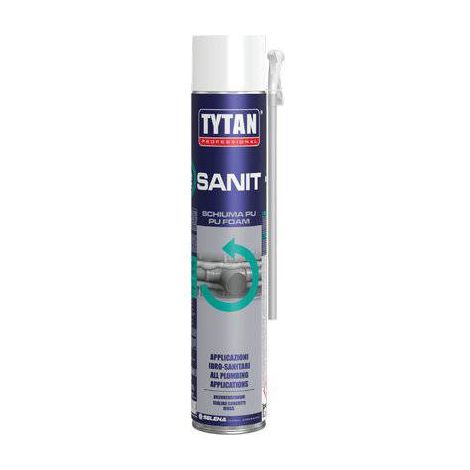 Schiuma poliuretanica sanit tytan manuale ml 750 Tytan