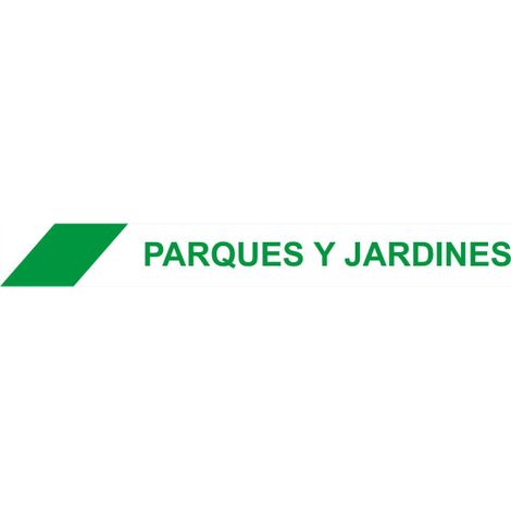 Cinta de Balizamiento Parques Y Jardines 75 mm x 200 m x 0'05 mm