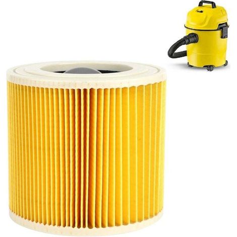 Rubberskin Filtre à cartouches pour aspirateur sec humide Aspirateur multi-usage KÄRCHER A 2204 2254 2656 MV2 MV3