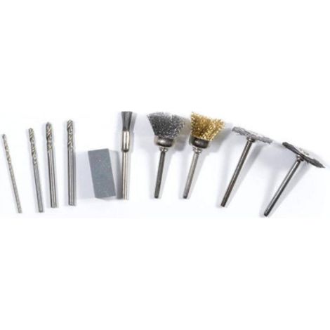 Lot de 10 Brosses sur Tige pour PROMKIT300 - Accessoire de Nettoyage - Polyvalent et Efficace - D-Work (1/2)