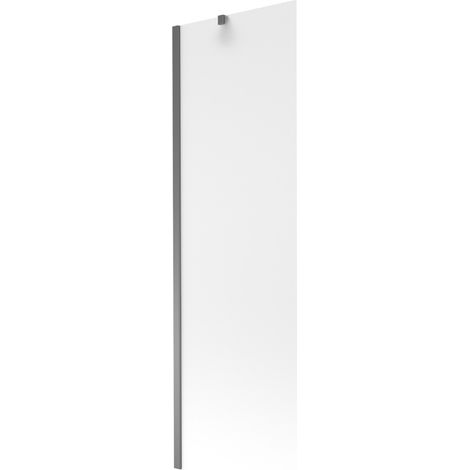 Mexen Next paroi de baignoire 1 volet 60 x 150 cm, dépoli, gun metal - 895-060-000-00-30-95 (1/5)