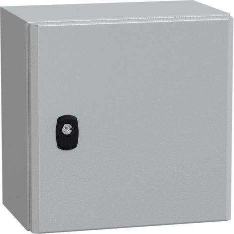 enveloppe universelle acier - spacial s3d - 300 x 300 x 200 mm - schneider electric nsys3d3320p (1/2)